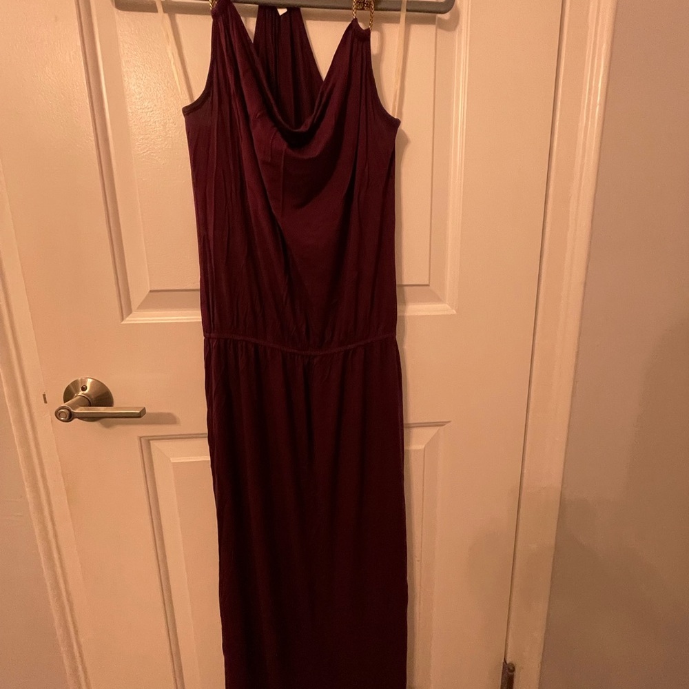 Burgundy Women's Dress